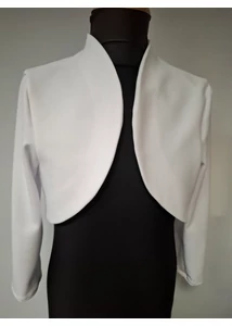 ANNBOR fehér boleró elegáns ruhához